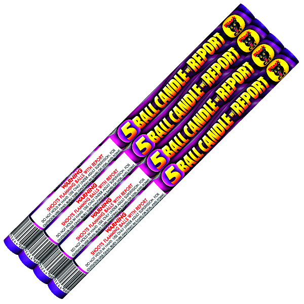 Roman Candles (5 shots)